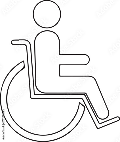 disabled person icon