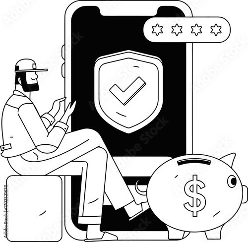 Secure your digital future with confidence using mobile banking and advanced safety protocols, guarding your savings like a trusted shield with password protected access