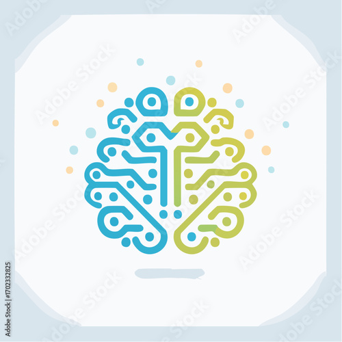 Intricate Digital Brain Representation: A Conceptualization of Artificial Intelligence and Data Processing