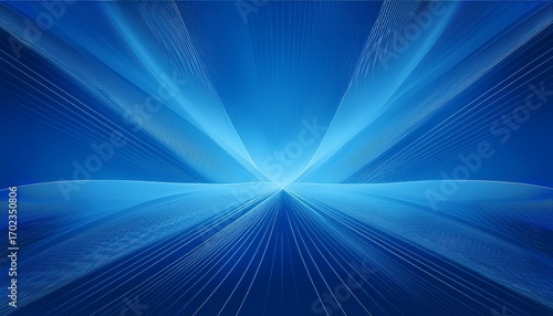 blue background abstract geometric pattern light
