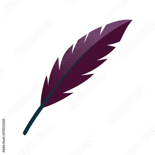 feather and ink