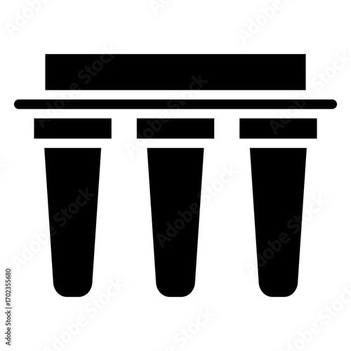Water Filter Glyph Icon