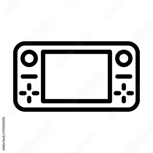 Gaming Console line icon