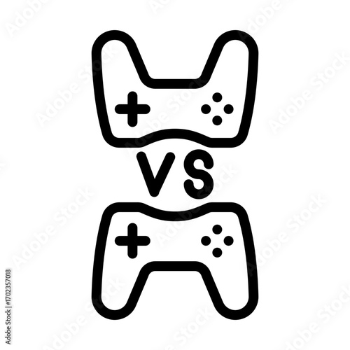 PvP Player vs Player line icon