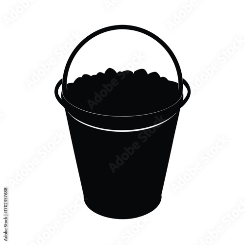 bucket of water