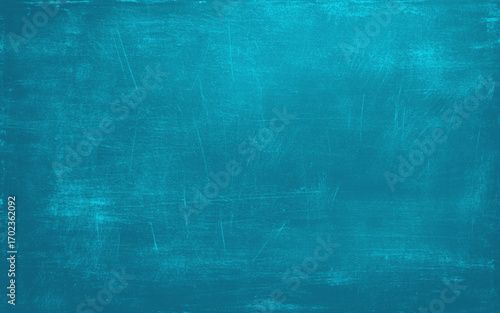 Chalkboard background empty blue. Painted canvas grungy background texture.
