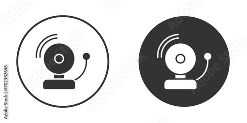 School bell icon vector. simple design logo icons set