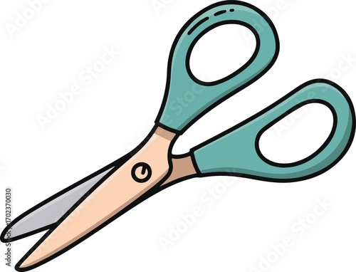 scissors isolated on white background