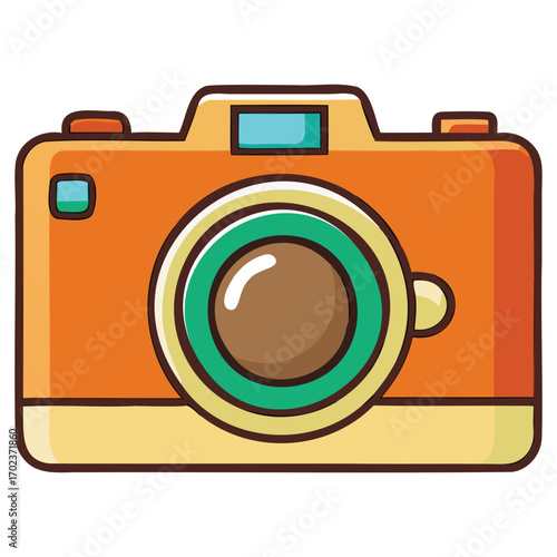 Classic Vintage Camera Illustration