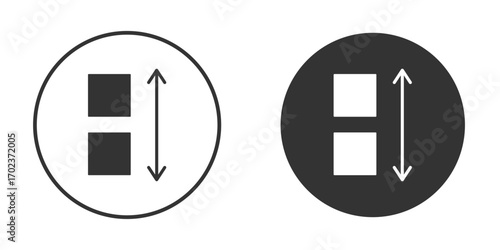 Apps sort icon vector. simple design logo icons set