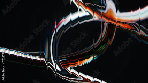 Abstract distorted glitch art background