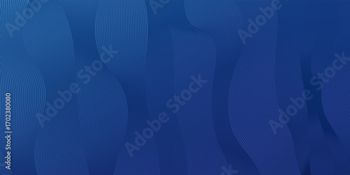Luxury background design with diagonal abstract blue   line pattern in dark color. Vector horizontal template for business banner, premium invitation, voucher, prestigious gift certificate.eps 10