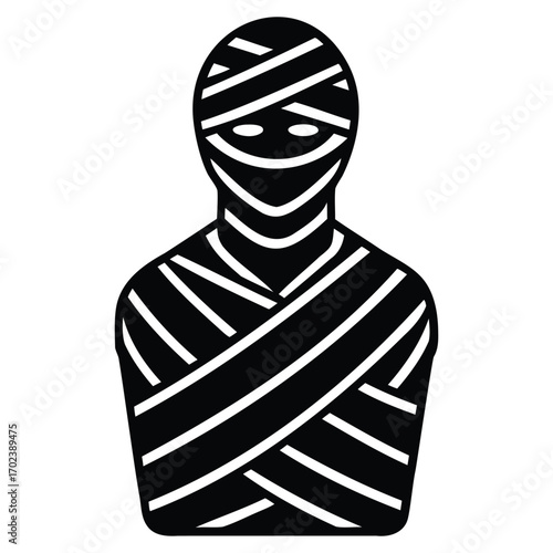 Ancient Egyptian Mummy Illustration