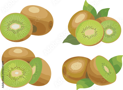 set of fruits