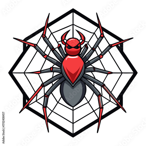 spider on a web