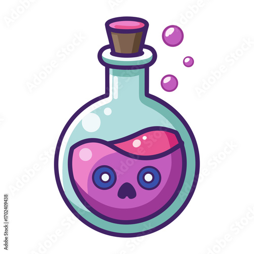 illustration of a bottle of perfume