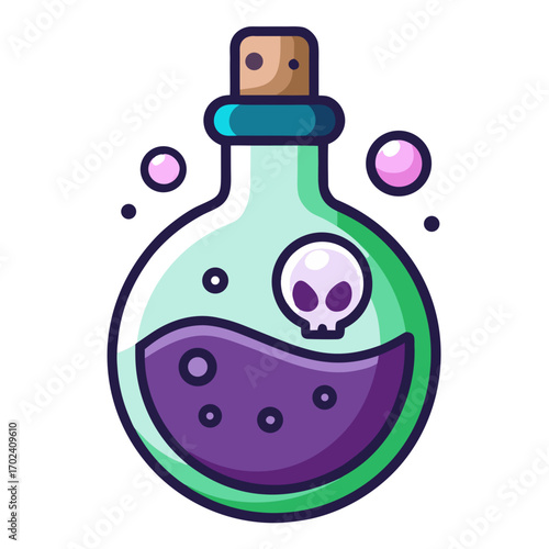 illustration of a bottle of perfume