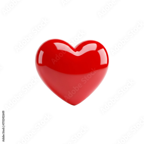 Red heart love romance valentine day celebration heart shape symbol passion romantic affection heart health on transparent background