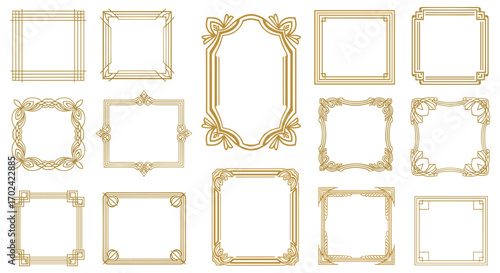 Exquisite ornamental borders and decorative frames collection elegant vintage designs for creative projects