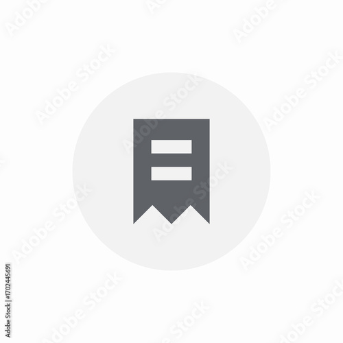 check bill icon sign vector