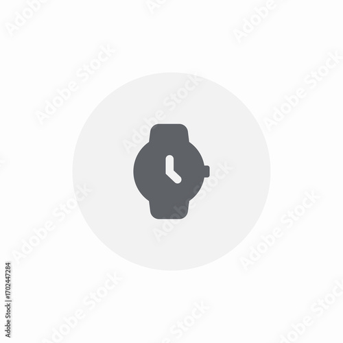 wrist watch icon sign vector