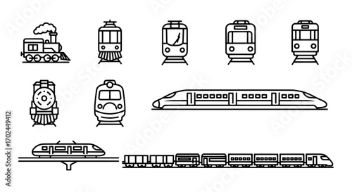 Collection of Train Icons