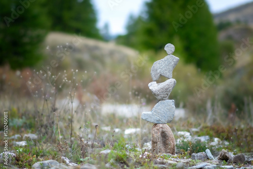 Cuadro en lienzo Dédale de pierres