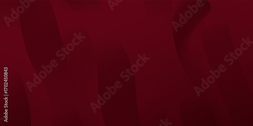 Premium background design with diagonal line pattern in maroon colour. Vector horizontal template for digital business banner, formal invitation, luxury voucher, prestigious gift certificate