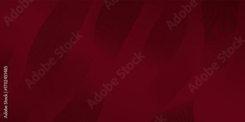 Premium background design with diagonal line pattern in maroon colour. Vector horizontal template for digital business banner, formal invitation, luxury voucher,