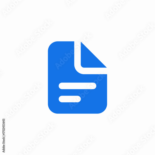 text file icon sign vector