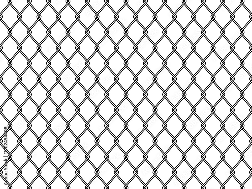 Fototapeta premium chain link fence