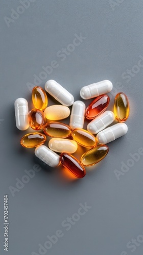 Heart Shape of Capsules and Softgels