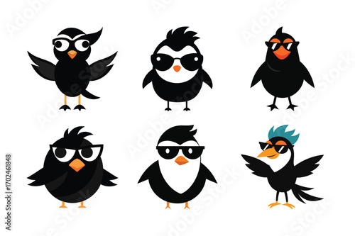 Cute Cool Chick Bundle T-Shirt Design