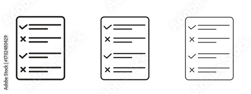 Guidelines icon, outline sign, linear symbols