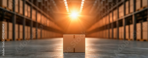 cargo management with delivery scheduling. Automated system generating and updating delivery timelines on a holographic display in a logistics hub