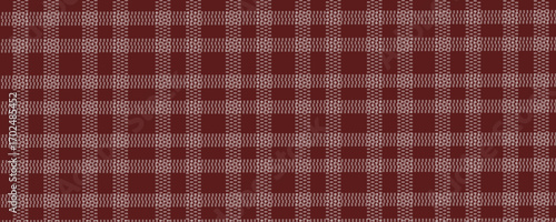 Simple tartan, plaid background vector illustration.
