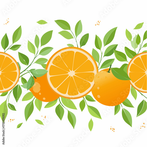 Hintergrund Orangen