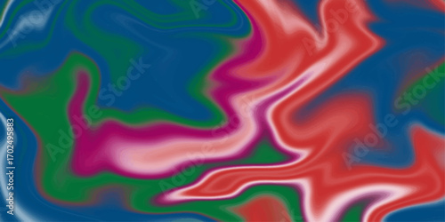Abstract liquid wavy background. flat hand drawn vivid colored groovy background. Seamless pattern with liquid and fluid marble texture, colorful paint, mix colors, abstract background