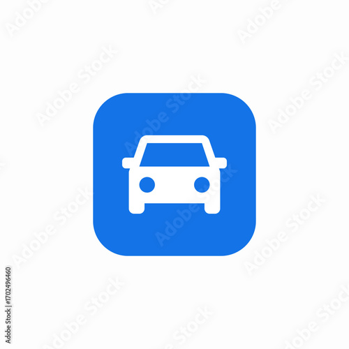 car vehicle icon sign vector