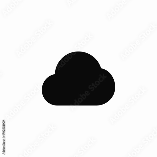 cloud data icon sign vector