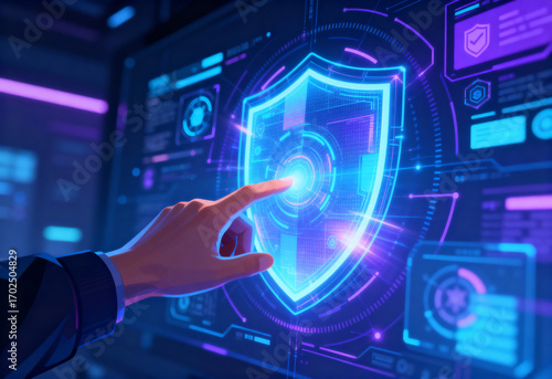 Human Interaction with Digital Shield for Personal Cybersecurity Protection