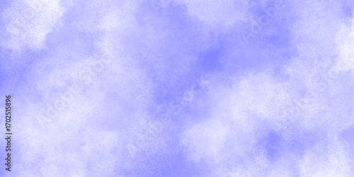 Abstract blue watercolor paint on white paper background, light sky blue watercolor aquarelle paint paper textured, classic hand painted blue watercolor background for design.