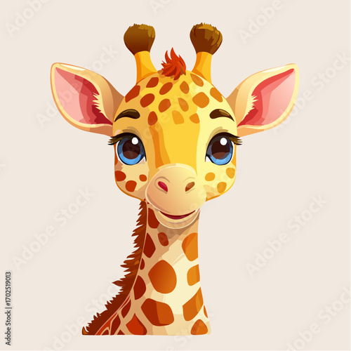 Niedliche Giraffe