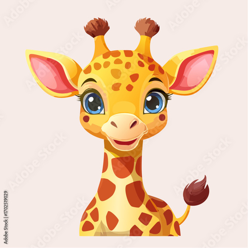 Niedliche Giraffe