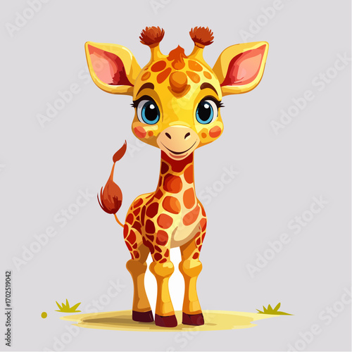 Niedliche Giraffe
