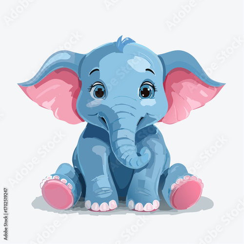 Niedliches Elefantenbaby