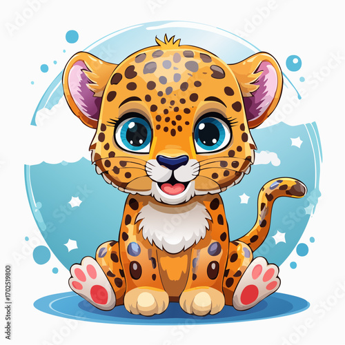Niedlicher Leopard