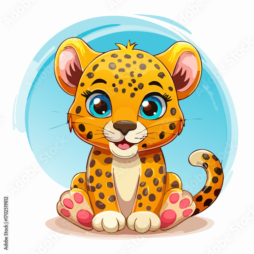 Niedlicher Leopard