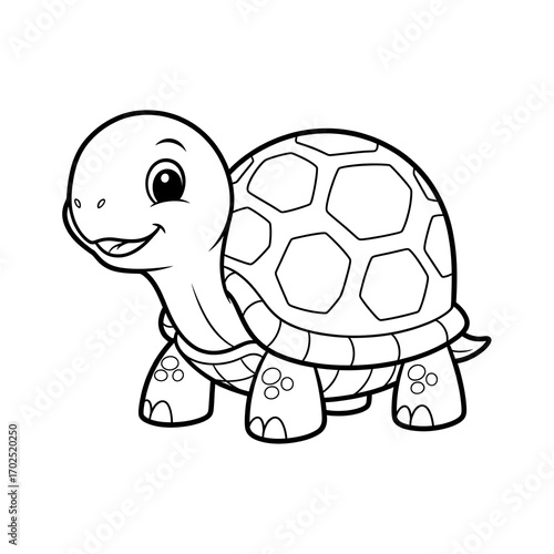 Coloring picture cartoon