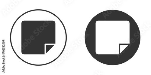 Nicotine patch icon flat illustrations. vector art.